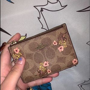 Small Coach Key chain wallet